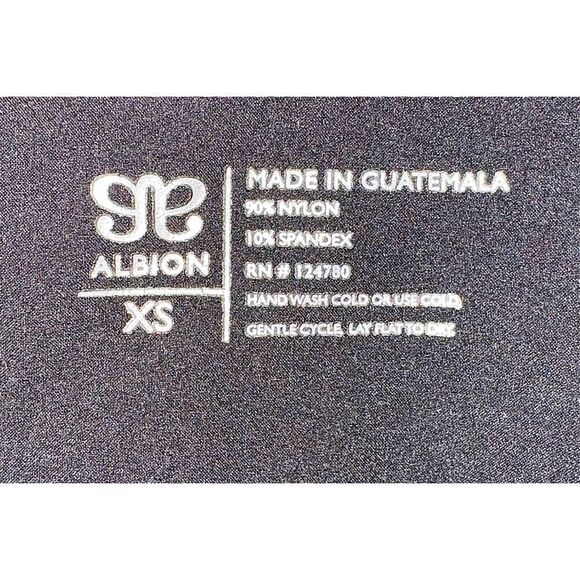 Albion Black Collar Roll Tab Short Sleeve Zipper Jogger Jumpsuit Women’s Small - Picture 7 of 13